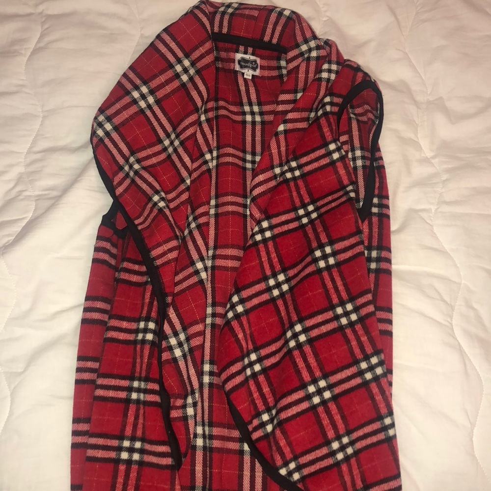 Plaid vest